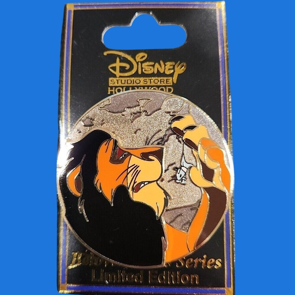 Disney Studio Store Hollywood Scar Dark Tales LE 300 Lion King Pin